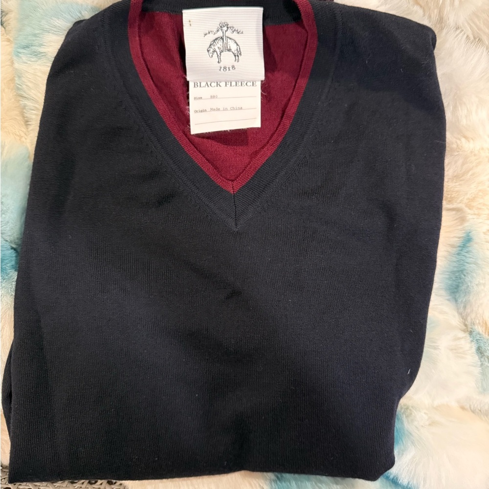 Black Fleece by Thom Browne Wool V-Neck Sweater – XS

MSRP: $495